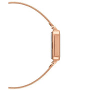  Shop Authentic Daniel Wellington Quadro Studio Green Dial Rose Gold Mesh Strap Watch For Women - DW00100520 - Luxxuri