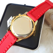  Shop Authentic Fossil Bannon Multifunction Black Dial Red Silicone Strap Watch for Men - BQ2499 - Luxxuri
