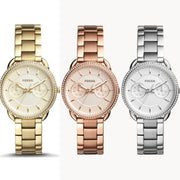  Shop Authentic Fossil Tailor Gold Dial Gold Steel Strap Watch for Women - ES4263 - Luxxuri