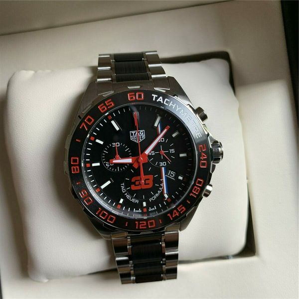  Shop Authentic Tag Heuer Formula 1 Max Verstappen Limited Edition Grey Dial Two Tone Steel Strap Watch for Gents - CAZ101U.BA0843 - Luxxuri