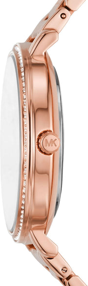  Shop Authentic Michael Kors Pyper Three-Hand White Dial Rose Gold Steel Strap Watch For Women - MK4594 - Luxxuri