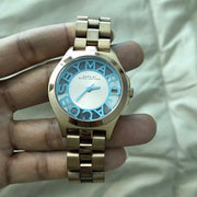  Shop Authentic Marc Jacobs Henry Gold Dial Gold Steel Strap Watch for Women - MBM3295 - Luxxuri