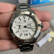  Shop Authentic Tag Heuer Aquaracer White Dial Watch for Men - WAY111Y.BA0928 - Luxxuri