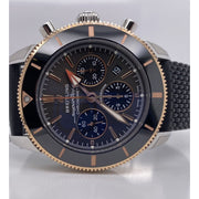  Shop Authentic Breitling Superocean Heritage B01 Chronograph 44 Black Dial Black Mesh Bracelet Watch for Men - UB01621A1M1S1 - Luxxuri