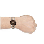  Shop Authentic Fossil Neutra Chronograph Brown Dial Two Tone Steel Strap Watch for Men - FS5869 - Luxxuri