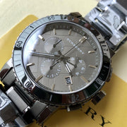  Shop Authentic Burberry The City Grey Dial Gunmetal Grey Steel Strap Watch for Men - BU9381 - Luxxuri