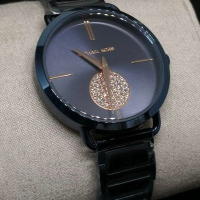  Shop Authentic Michael Kors Portia Blue Dial Blue Stainless Steel Strap Watch for Women - MK3680 - Luxxuri