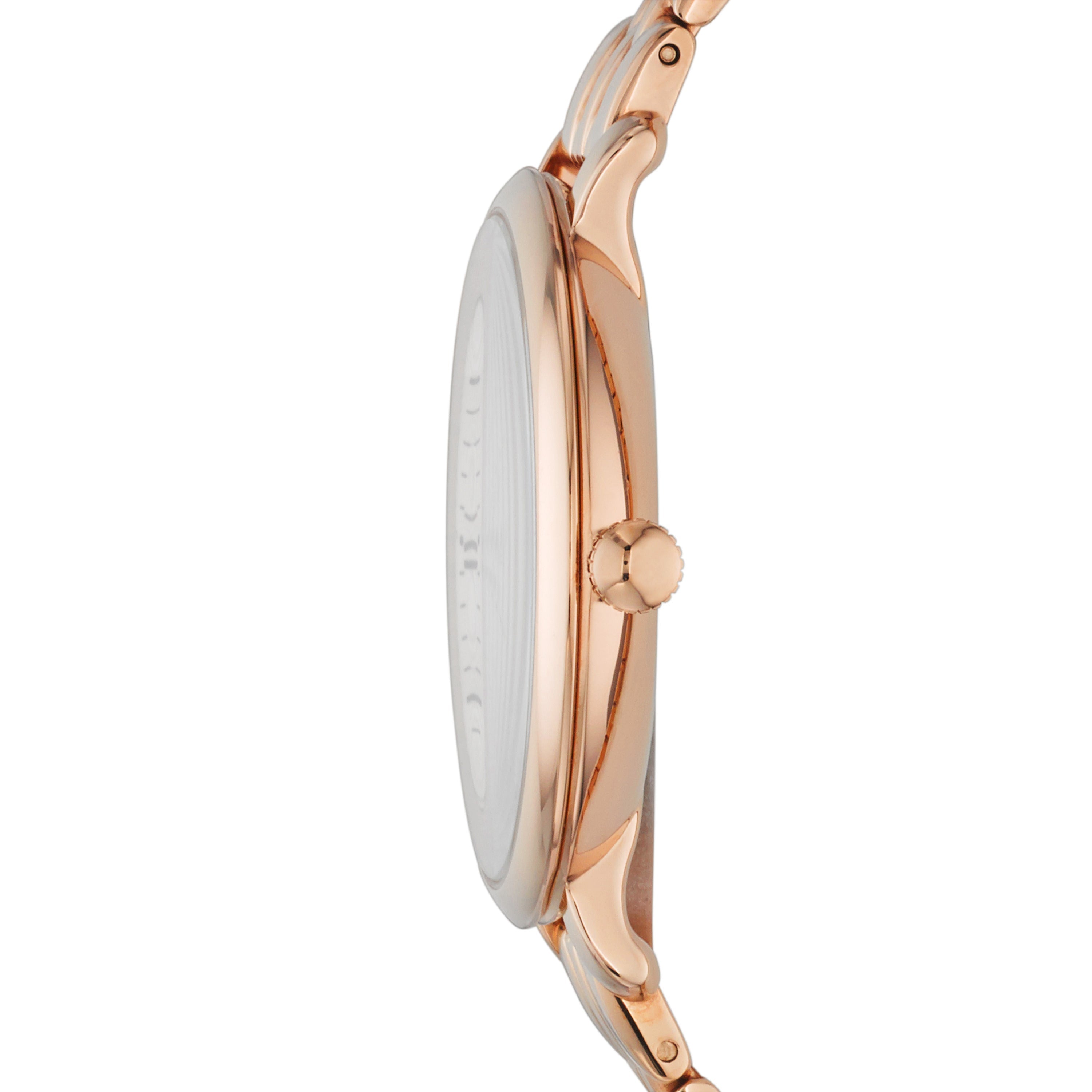  Shop Authentic Fossil Jacqueline Rose Gold Dial Rose Gold Steel Strap Watch for Women - ES3435 - Luxxuri