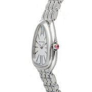  Shop Authentic Bvlgari Serpenti Seduttori Quartz White Dial Silver Steel Strap Watch for Women - SERPENTI103141 - Luxxuri
