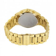  Shop Authentic Michael Kors Brinkley Diamonds Gold Dial Gold Steel Strap Watch for Women - MK6187 - Luxxuri
