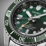  Shop Authentic Seiko Prospex GMT Divers Automatic Marine Green Dial Silver Steel Strap Watch For Men - SPB381J1 - Luxxuri