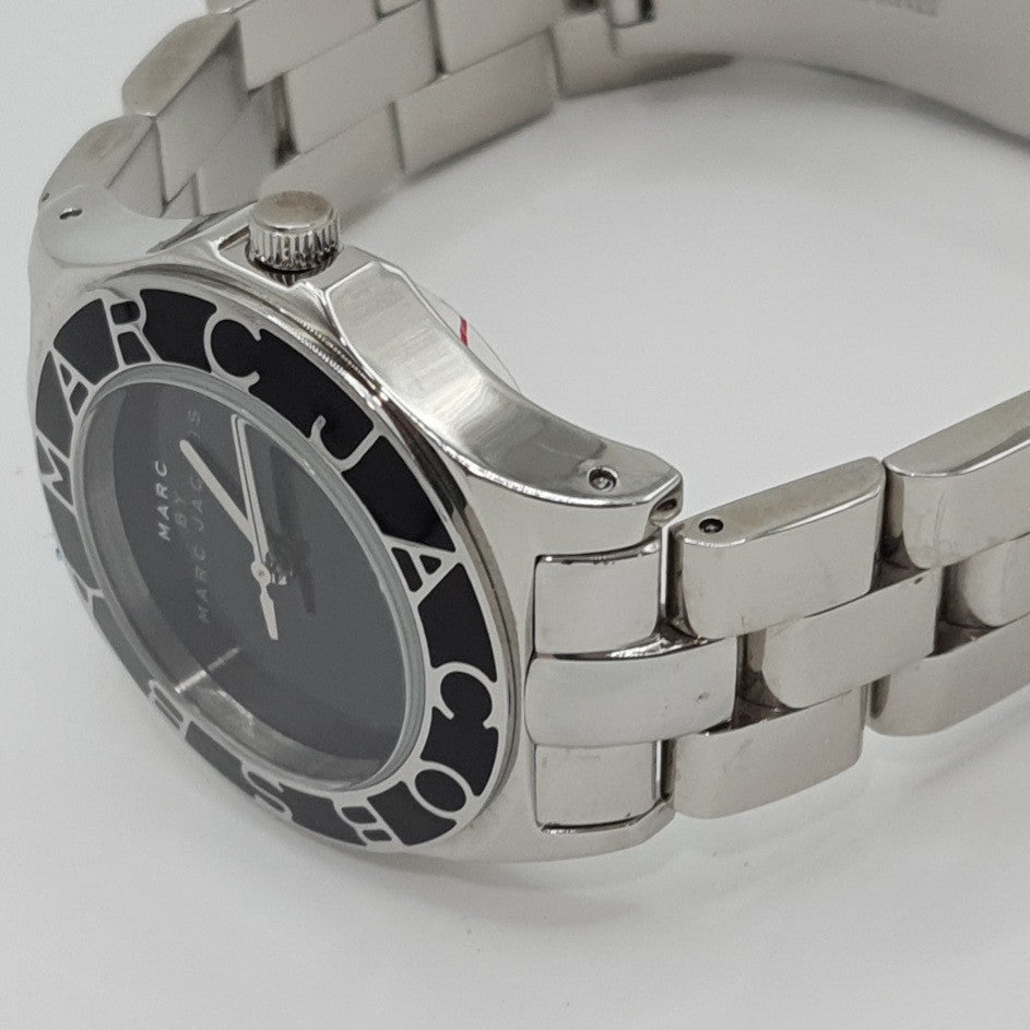  Shop Authentic Marc Jacobs Blade Black Dial Silver Steel Strap Watch for Women - MBM3058 - Luxxuri