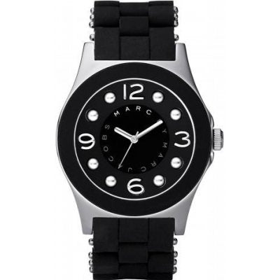  Shop Authentic Marc Jacobs Pelly Black Dial Black Silicone Strap Watch for Women - MBM2544 - Luxxuri