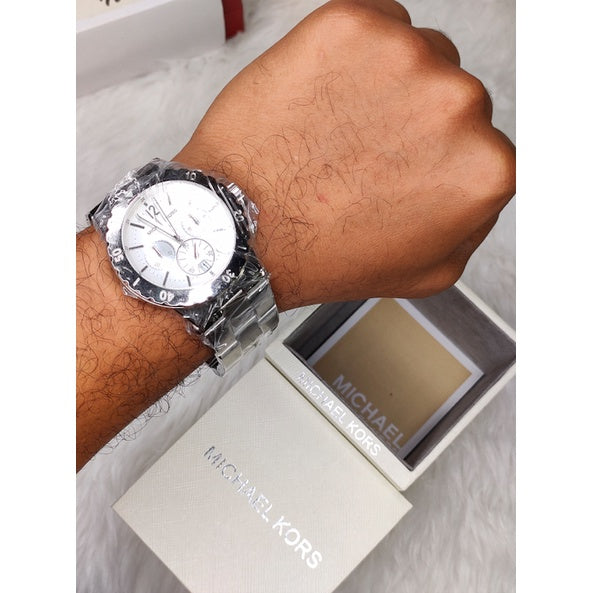  Shop Authentic Michael Kors Dylan Silver Dial Silver Steel Strap Watch for Women - MK5312 - Luxxuri