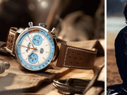  Shop Authentic Breitling Top Time Deus Limited Edition White Dial Brown Leather Strap Watch for Men - A233112A1A1X1 - Luxxuri