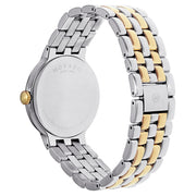  Shop Authentic Movado Veturi Quartz Black Dial Two Tone Steel Strap Watch for Men - 0606932 - Luxxuri