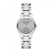  Shop Authentic Burberry The City Silver Dial Silver Steel Strap Watch for Women - BU9143 - Luxxuri