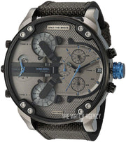  Shop Authentic Diesel Mr Daddy 2.0 Chronograph Grey Dial Black Nylon Strap Watch For Men - DZ7420 - Luxxuri