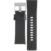  Shop Authentic Diesel BAMF Chronograph Black Dial Black Leather Strap Watch For Men - DZ7345 - Luxxuri