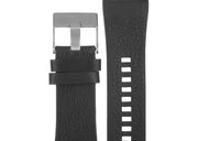  Shop Authentic Diesel Uber Chief Two Hand Black Dial Black Leather Strap Watch For Men - DZ7377 - Luxxuri