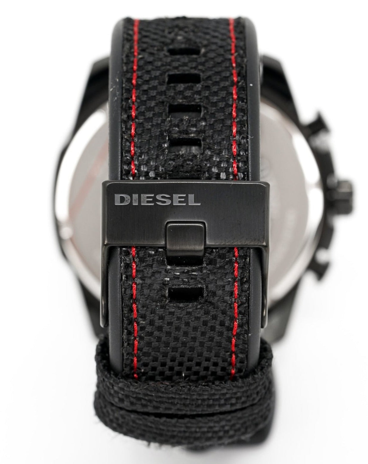  Shop Authentic Diesel Mega Chief Chronograph Silver Dial Black Leather Strap Watch For Men - DZ4512 - Luxxuri