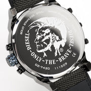  Shop Authentic Diesel Mr Daddy 2.0 Chronograph Grey Dial Black Nylon Strap Watch For Men - DZ7420 - Luxxuri