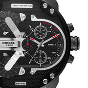  Shop Authentic Diesel Mr. Daddy 2.0 Quartz Black Dial Black Nylon Strap Watch For Men - DZ7433 - Luxxuri