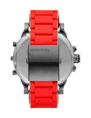  Shop Authentic Diesel Mr Daddy 2.0 Black Dial Red Steel Strap Watch For Men - DZ7370 - Luxxuri
