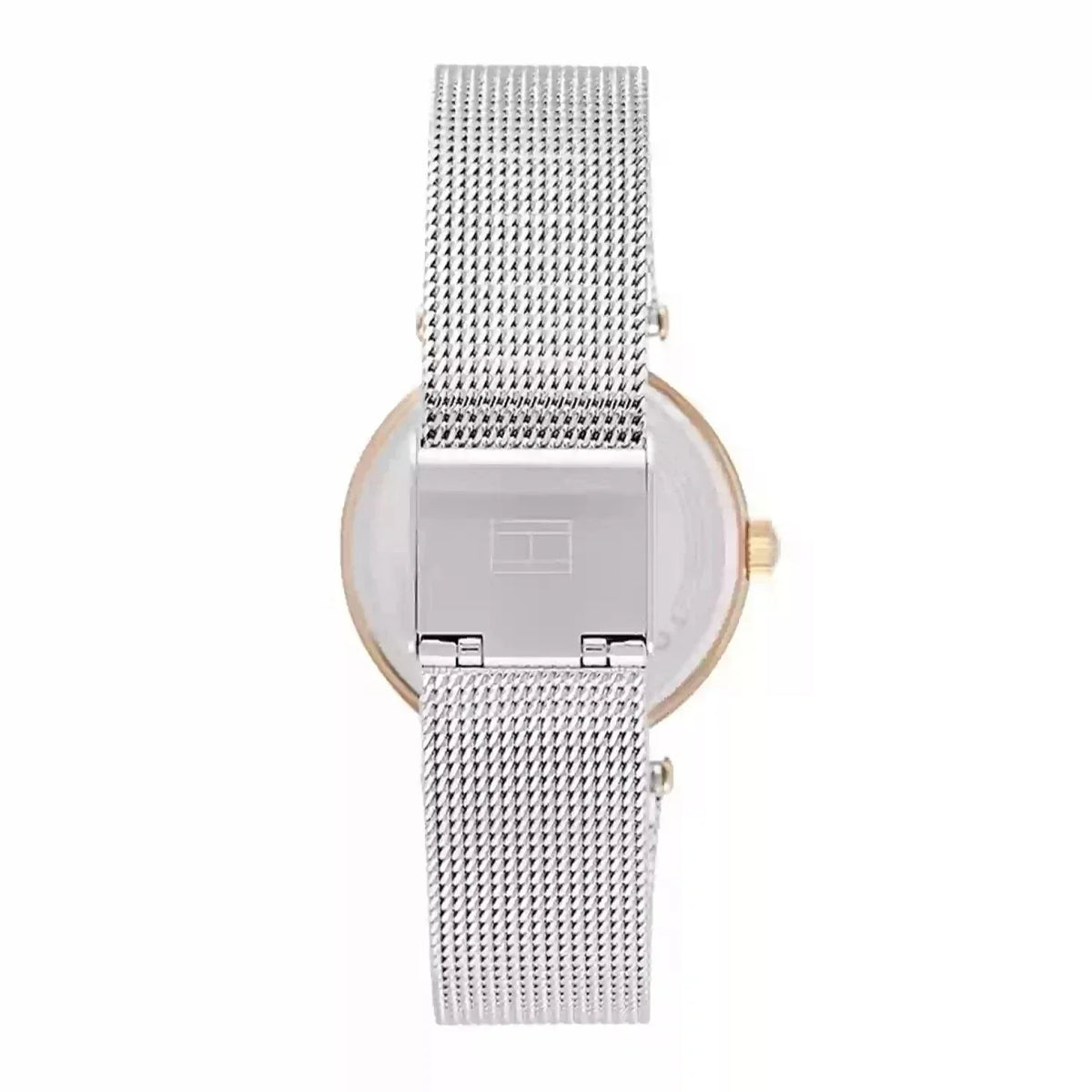  Shop Authentic Tommy Hilfiger Lynn Quartz Silver Dial Silver Mesh Bracelet Watch For Women - 1781863 - Luxxuri
