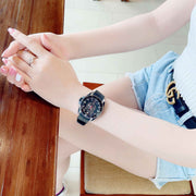  Shop Authentic Gucci Dive Feline Black Dial Black Rubber Strap Watch For Men - YA136320 - Luxxuri