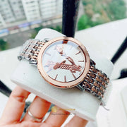  Shop Authentic Versace Virtus Quartz White Dial Two Tone Steel Strap Watch for Women - VEHC00519 - Luxxuri