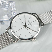 Shop Authentic Calvin Klein Even Quartz White Dial Silver Steel Strap Watch for Women - K7B21126 - Luxxuri