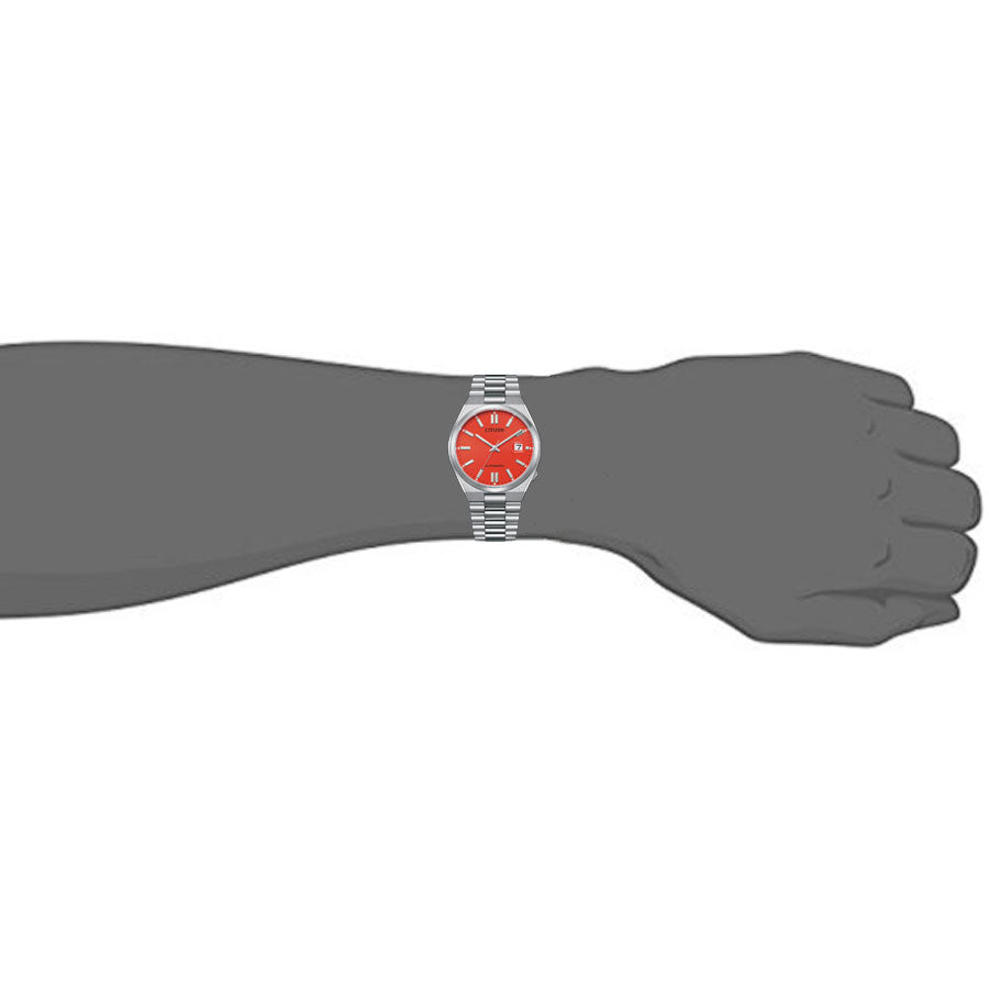  Shop Authentic Citizen x Pantone Automatic Blazing Red Dial Silver Steel Strap Watch For Men - NJ0158-89W - Luxxuri
