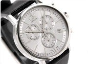  Shop Authentic Calvin Klein Post Minimal White Dial Black Leather Strap Watch for Men - K7627120 - Luxxuri