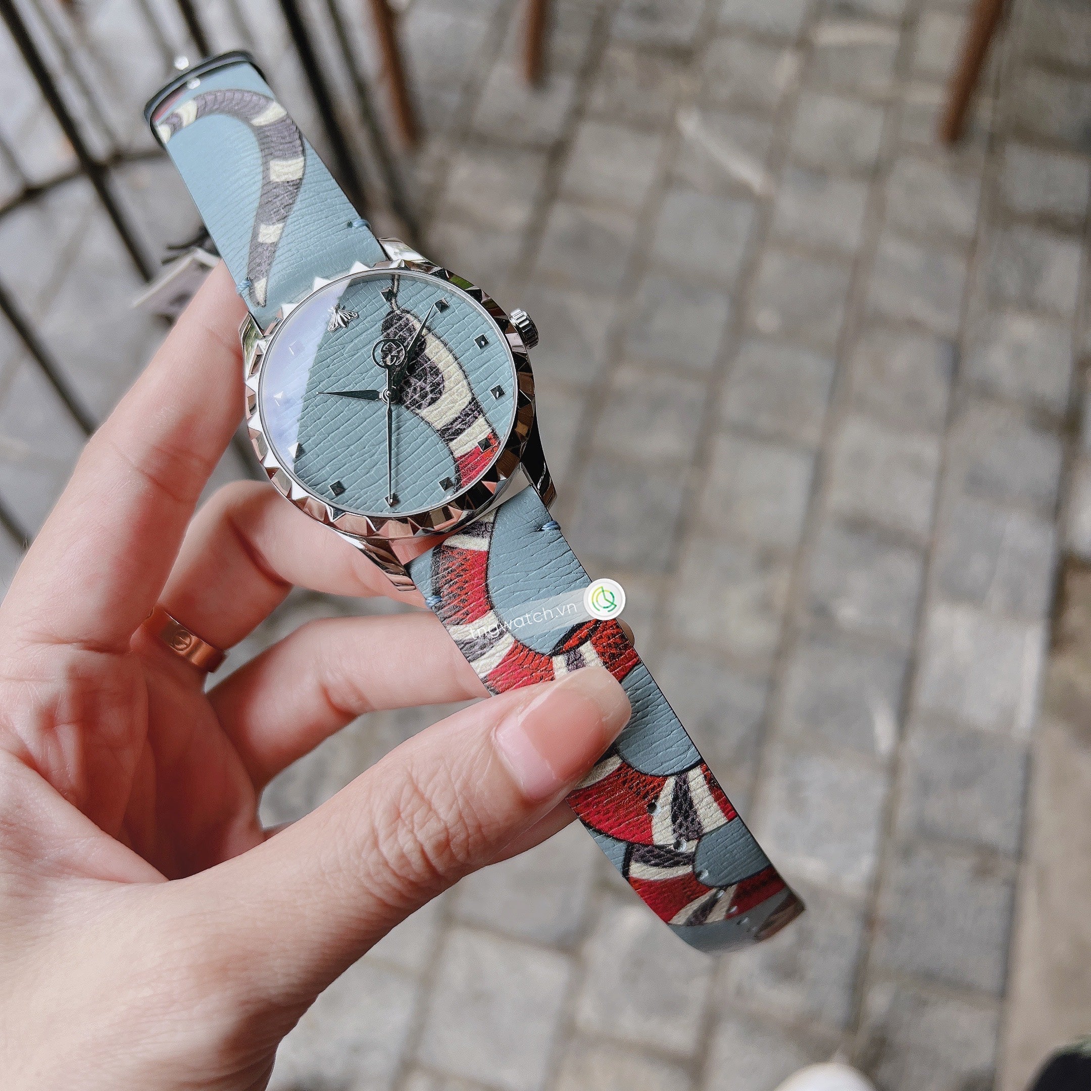  Shop Authentic Gucci G Timeless Quartz Blue Dial Blue Leather Strap Watch For Men - YA1264080 - Luxxuri
