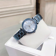 Shop Authentic Guess Park Ave Analog Quartz Blue Dial Blue Steel Strap Watch For Women - W0767L4 - Luxxuri