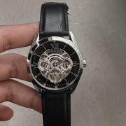  Shop Authentic Guess Tailor Multifunction Black Dial Black Leather Strap Watch for Men - GW0389G1 - Luxxuri