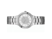  Shop Authentic Guess Madison Diamonds Silver Dial Silver Steel Strap Watch for Women - W0637L1 - Luxxuri