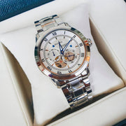  Shop Authentic Bulova BVA Series Dual Aperture Silver Dial Silver Steel Strap Watch for Men - 96A118 - Luxxuri