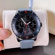  Shop Authentic Michael Kors Cunningham Multifunction Grey Dial Grey Rubber Strap Watch For Men - MK7164 - Luxxuri