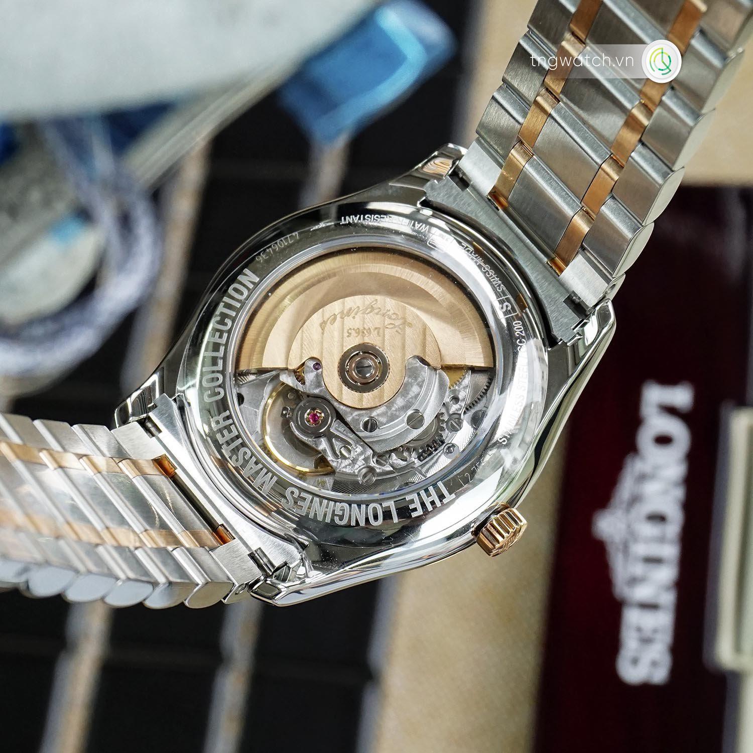  Shop Authentic Longines Master Collection Automatic 38.5mm Watch for Men - L2.755.5.59.7 - Luxxuri