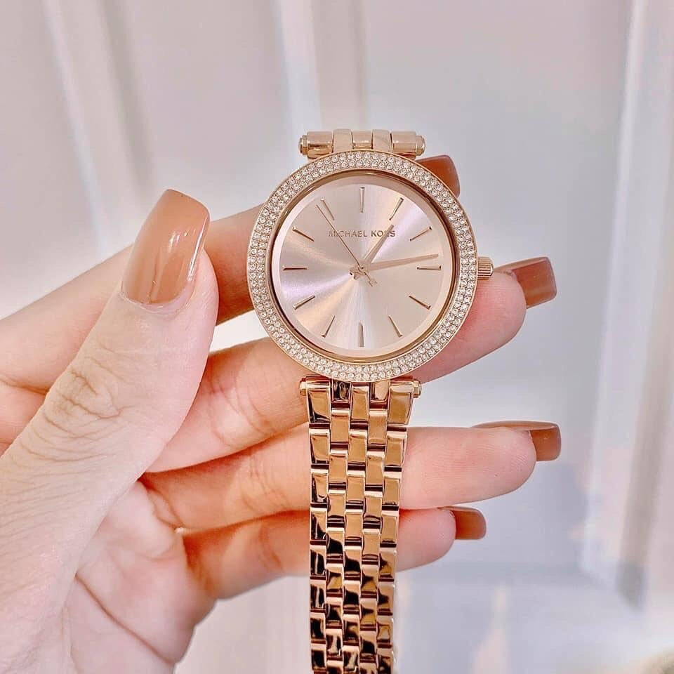  Shop Authentic Michael Kors Darci Rose Gold Dial Rose Gold Steel Strap Watch for Women - MK3431 - Luxxuri