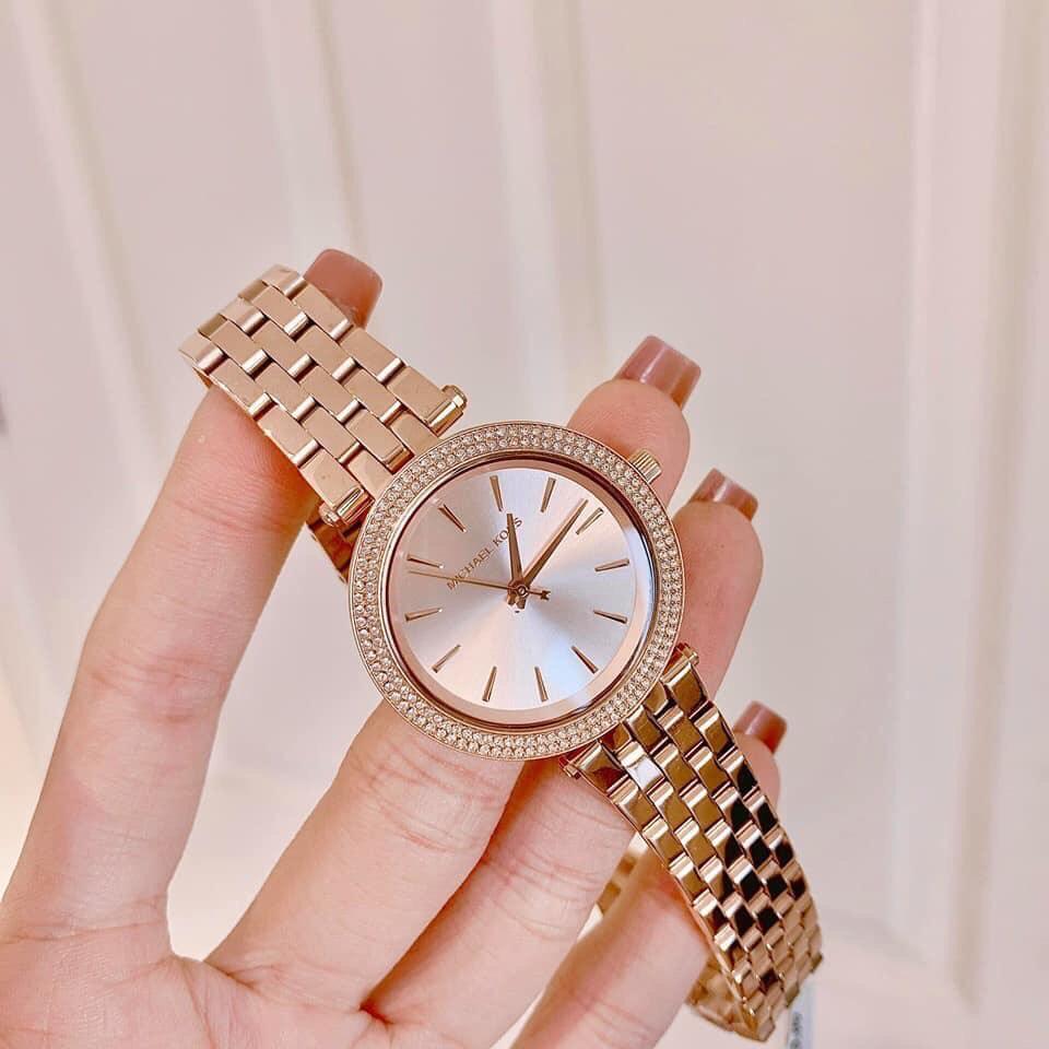  Shop Authentic Michael Kors Darci Rose Gold Dial Rose Gold Steel Strap Watch for Women - MK3431 - Luxxuri