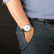  Shop Authentic Mido Baroncelli II Automatic White Dial Silver Steel Strap Watch For Men - M8600.4.26.1 - Luxxuri