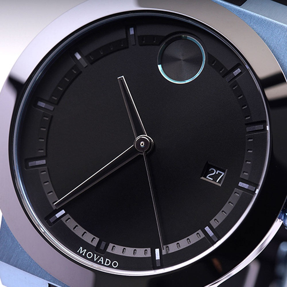  Shop Authentic Movado Bold Fusion Black Dial Black Rubber Strap Watch for Men - 3600626 - Luxxuri