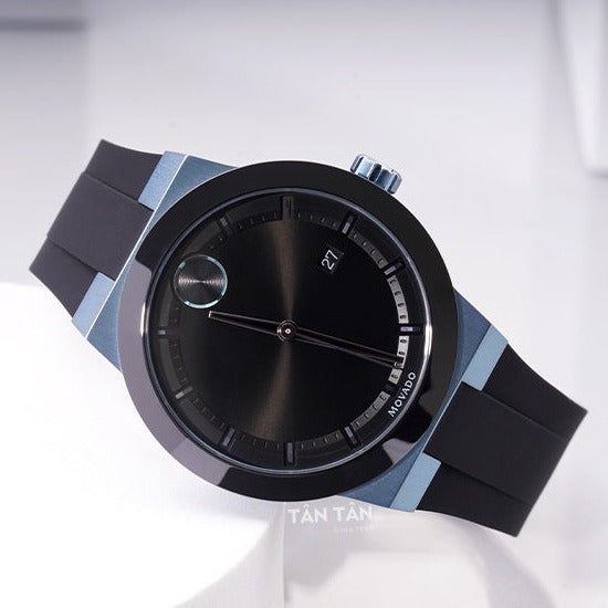  Shop Authentic Movado Bold Fusion Black Dial Black Rubber Strap Watch for Men - 3600626 - Luxxuri