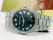  Shop Authentic Michael Kors Channing Diamonds Black Dial Silver Steel Strap Watch for Women - MK6089 - Luxxuri