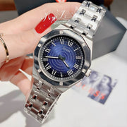  Shop Authentic Guess Asset Quartz Blue Dial Silver Steel Strap Watch For Men - GW0575G4 - Luxxuri