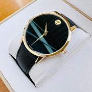 Shop Authentic Movado Museum Classic Quartz Black Dial Black Leather Strap Watch for Men - 0607195 - Luxxuri