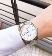  Shop Authentic Tissot Luxury Powermatic 80 Silver Dial Silver Steel Strap Watch For Men - T086.408.22.036.00 - Luxxuri
